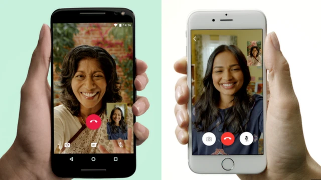 pantalla de WhatsApp mostrando el botón de videollamada en un contacto